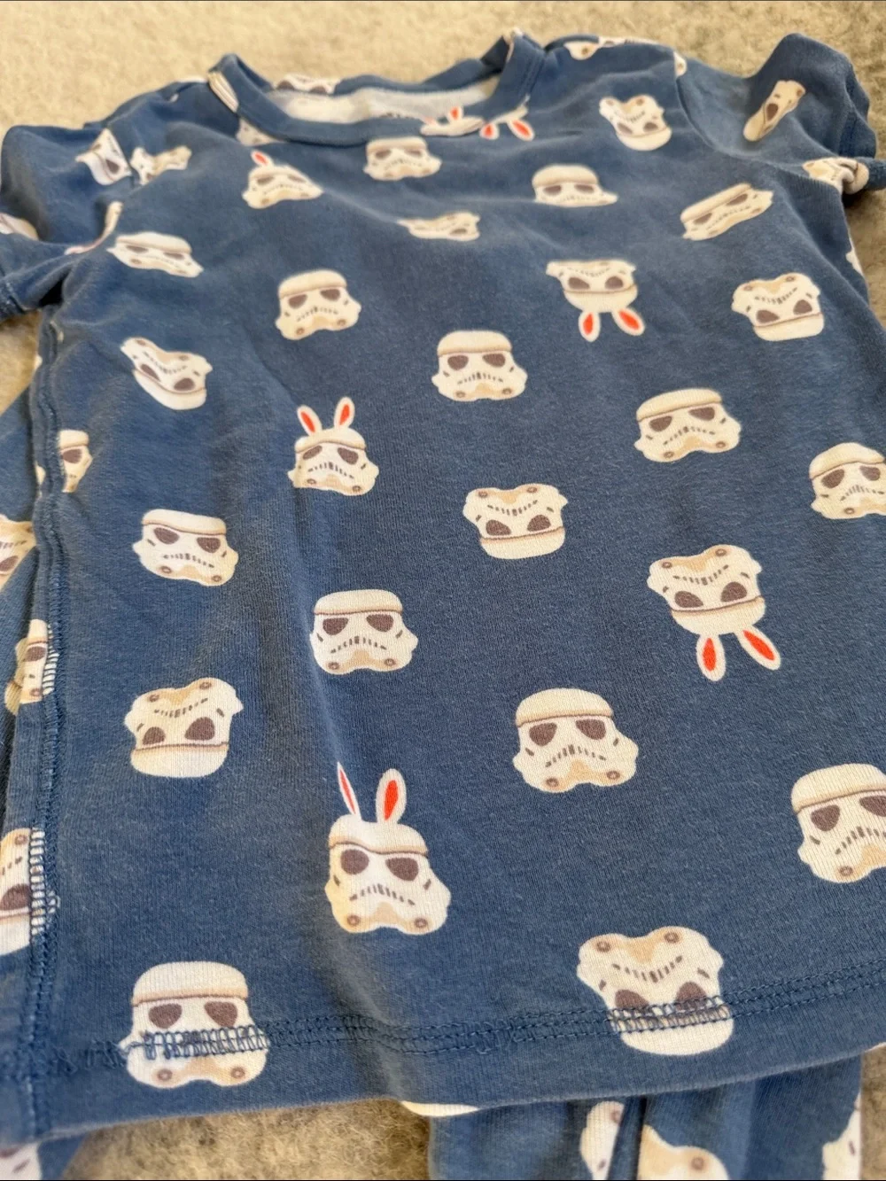 GAP Star Wars Kids Pajama Set with Cute Stormtrooper Character Print